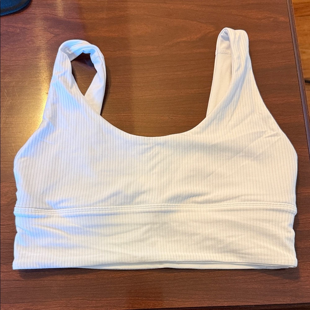 Align reversible ribbed align bra. Size 6